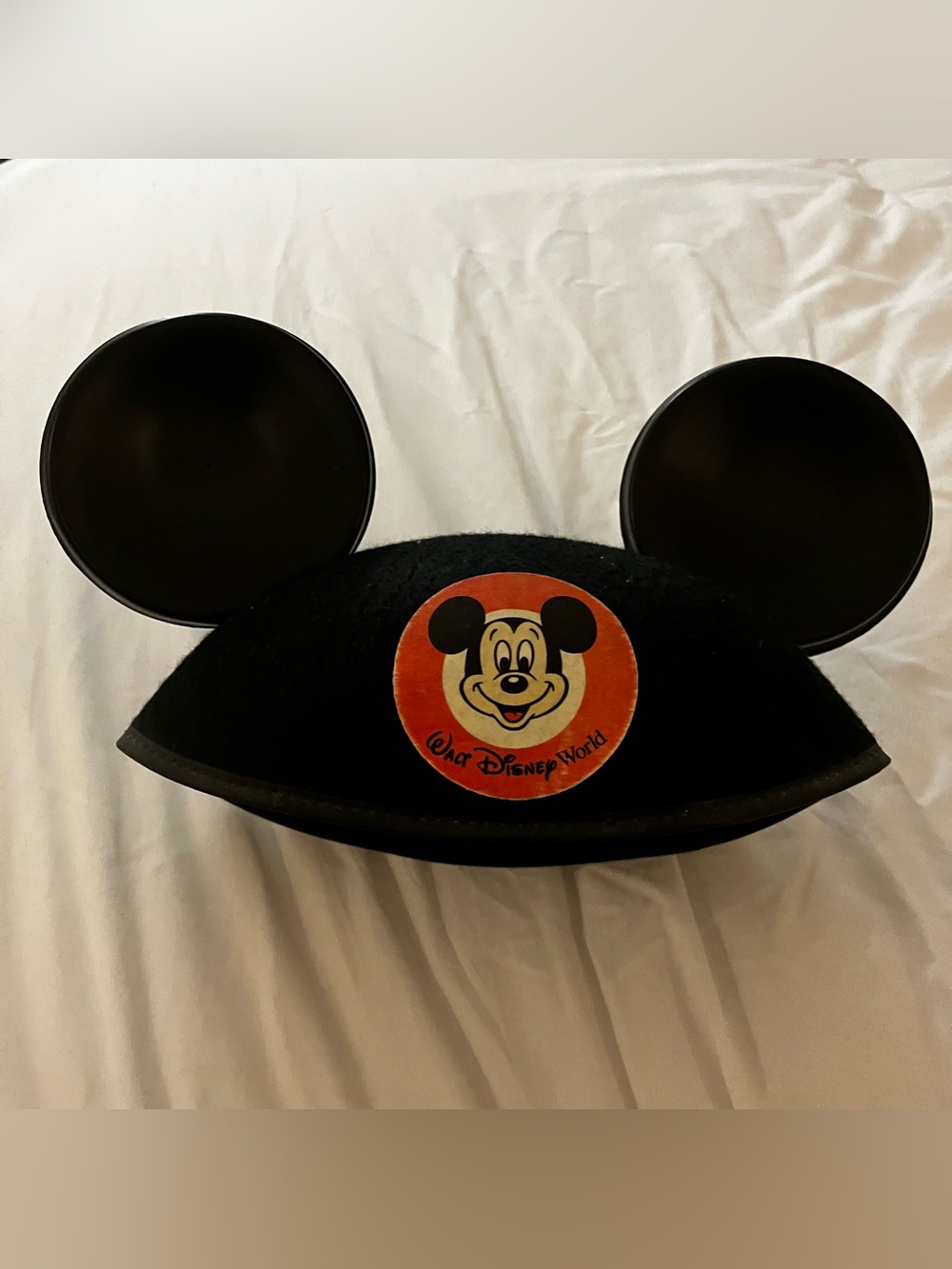 Vintage Walt Disney World Mickey Mouse Ear Beanie Hat Jacobson Hat Co Adult USA